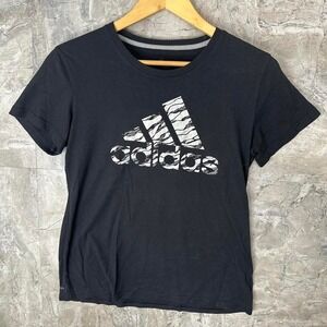 Adidas black and white sportswear t-shirt Size Medium‎ Men #streetwear